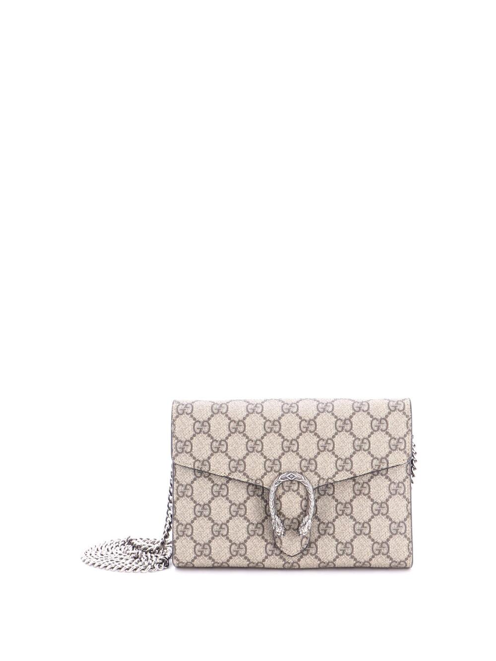 Gucci Dionysus Chain Wallet Gg Coated #283074G15B